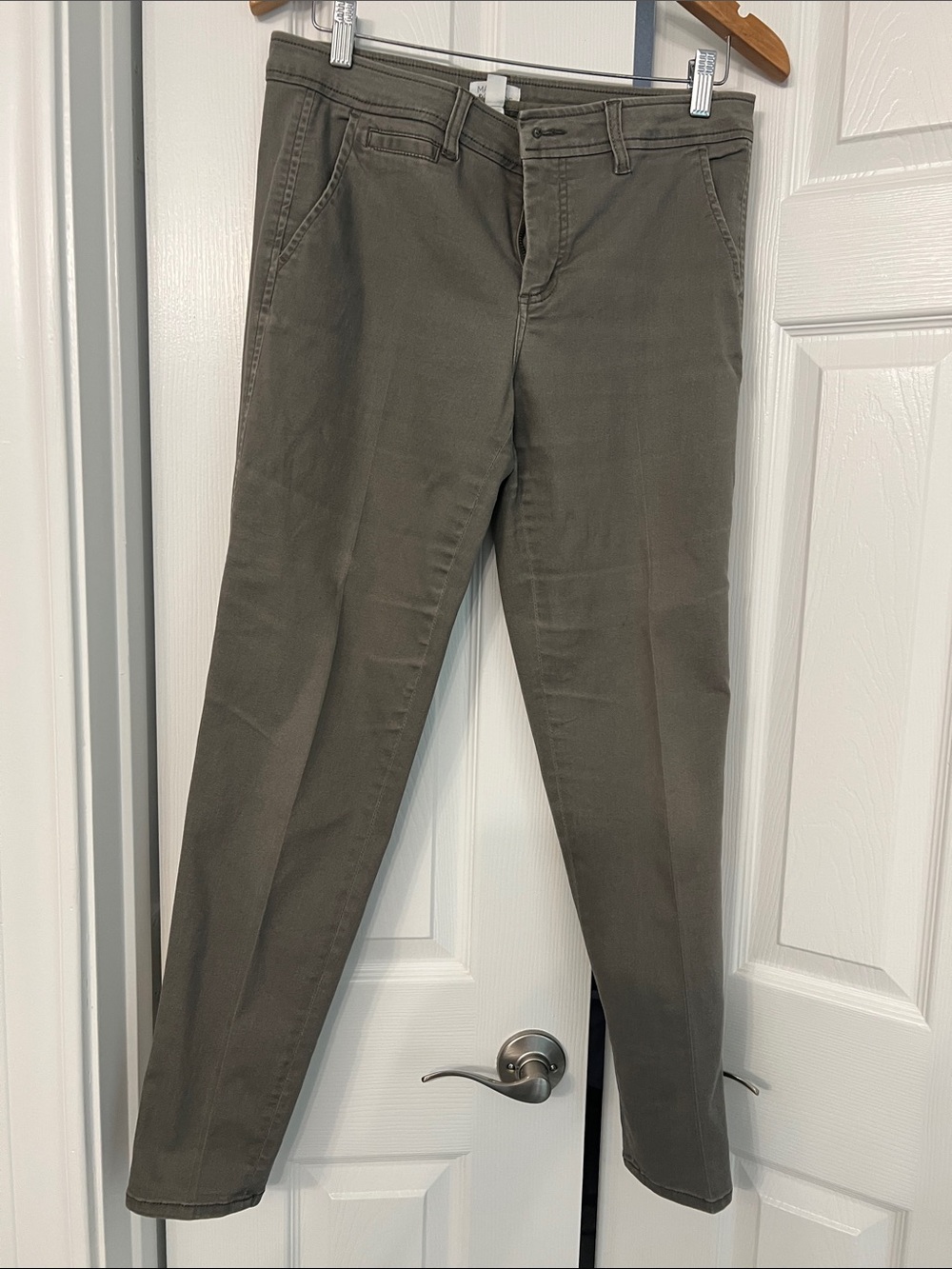 Market & Spruce Olive Green Waistband Pants